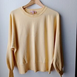 Philosophy yellow sweater XL
